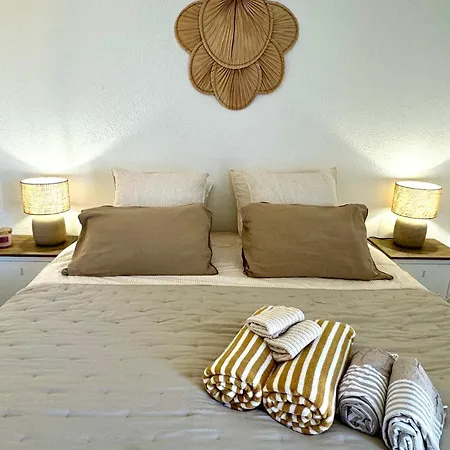 Adorable Duplex Vue 5 Min à Pied De Santa Giulia Casa de Férias Porto-Vecchio (Corsica)