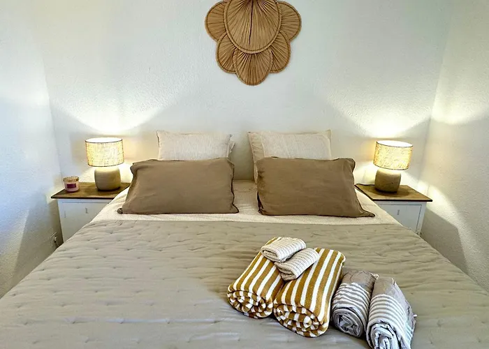 Adorable Duplex Vue 5 Min à Pied De Santa Giulia Casa de Férias Porto-Vecchio (Corsica)